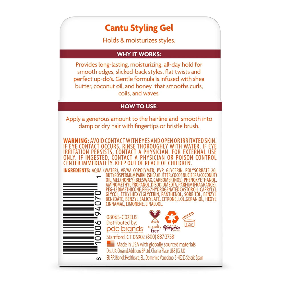 Cantu Care for Kids Control & Go Styling Gel 2.25 oz (Pack of 12)