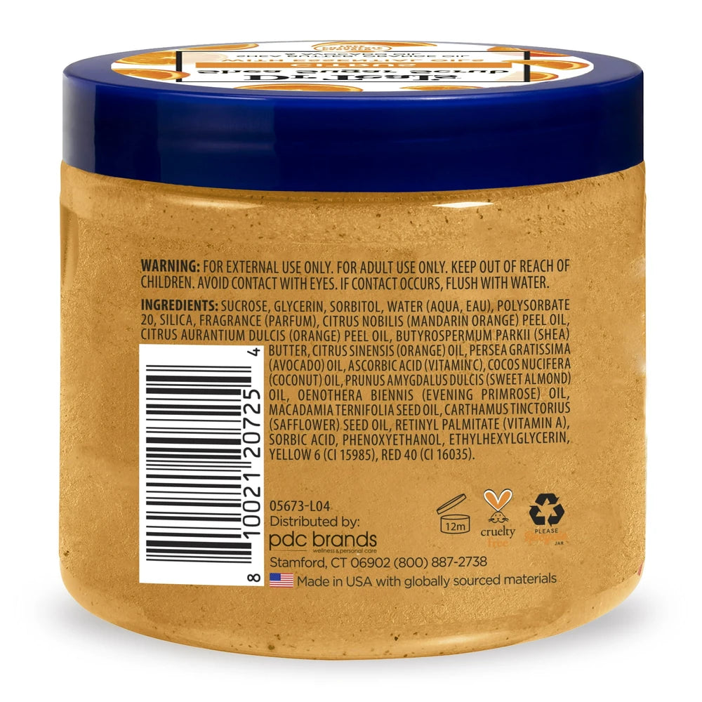 Dr Teal s Shea Sugar Body Scrub Citrus with Essential Oils & Vitamin C (Pack of 12) 19 Oz
