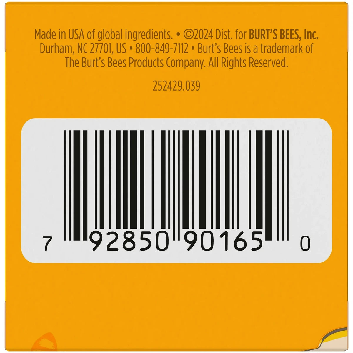 Burts Bees Moisturizing And Conditioning Lip Scrub With Exfoliating Honey Crystals 0.25Oz (Pack Of 48)