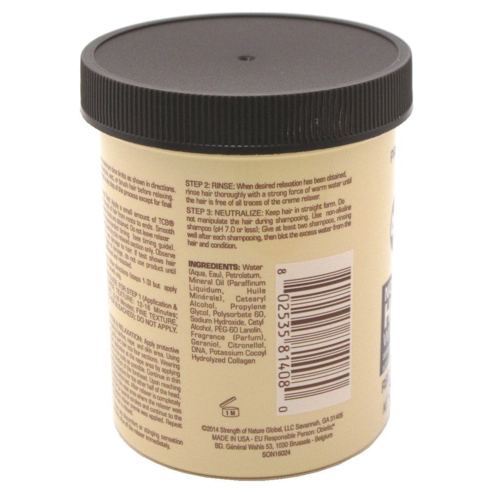 TCB Hair Relaxer No Base Creme Professional Formula Silky Smooth Hair (Pack of 12) 7.5 Oz