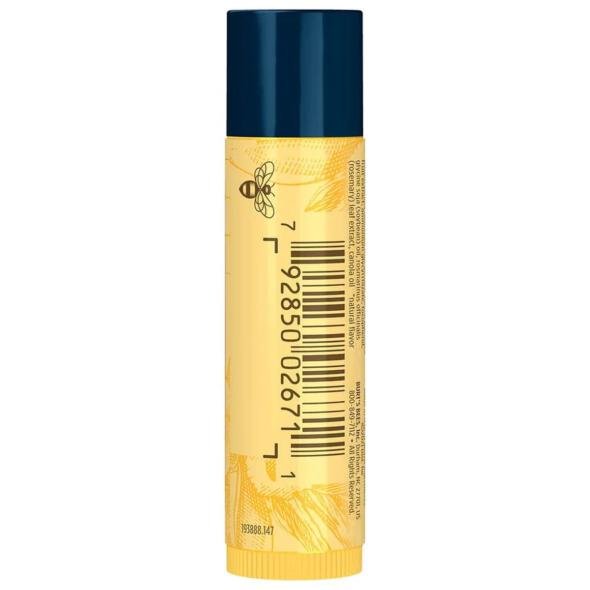 Burts Beesmoisturizing Lip Balm Vanilla Bean 0.15Oz (Pack Of 72)