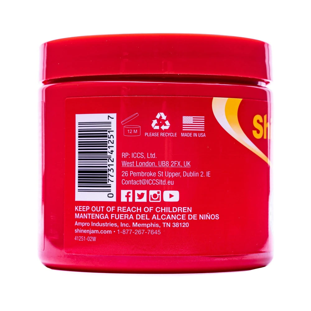 Ampro Shine N Jam® Magic Fingers® Unisex Gel for Braiders 16 oz Gel Frizz Cont 16oz (Pack of 6)