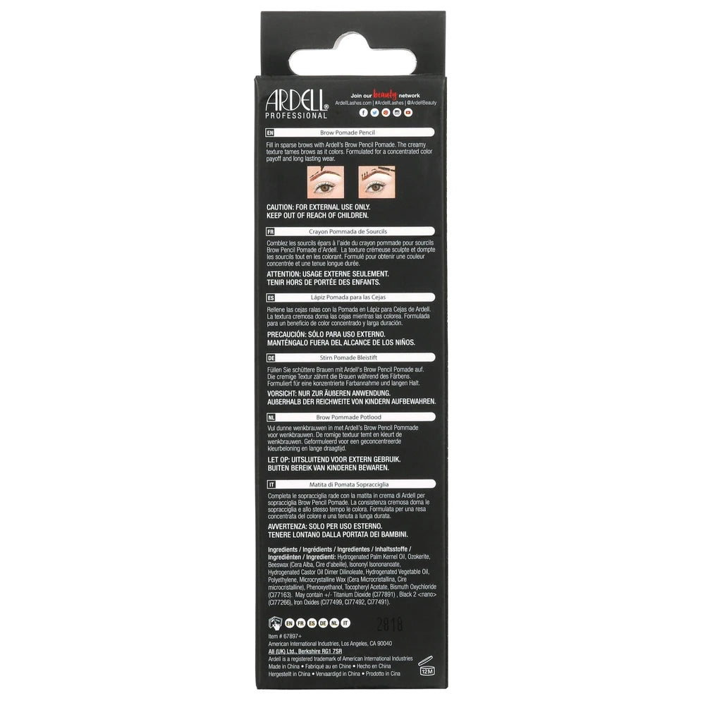 Ardell Brow Pencil Soft Black nan (Pack of 72)