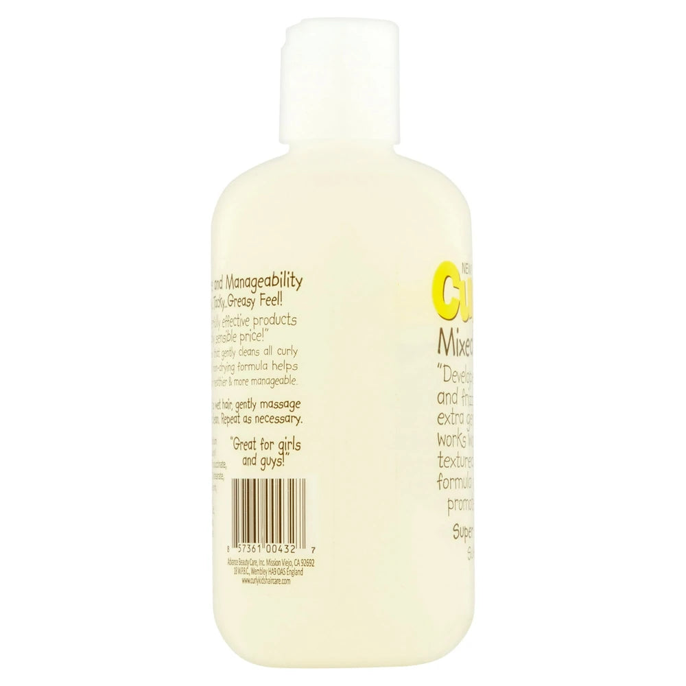 CurlyKids Mixed Hair HairCare Super Detangling Shampoo 8 oz. Child 8 Fl. Oz (Pack of 6)