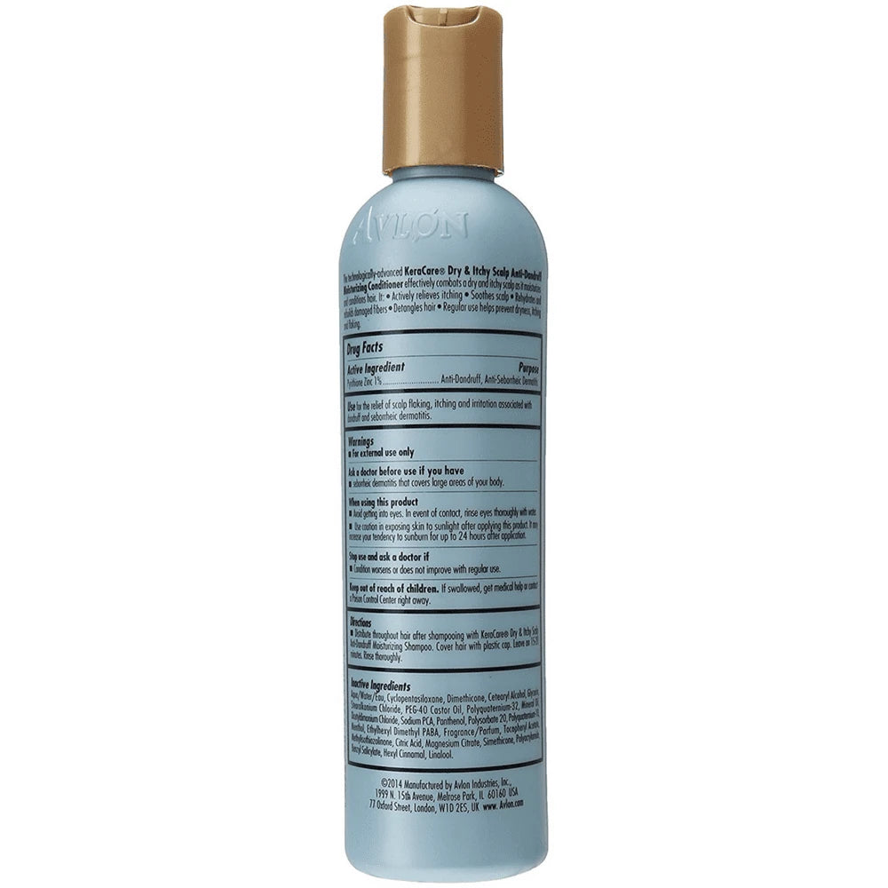 Avlon Kera Care Dry & Itchy Scalp Anti-Dandruff Moisturizing Conditioner 8 oz 8 Fl. Oz (Pack of 12)