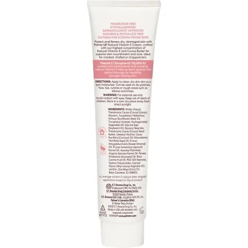 Palmer s Natural Vitamin E Concentrated Cream for dry skin 2.1 oz. 2.1 Oz (Pack of 12)