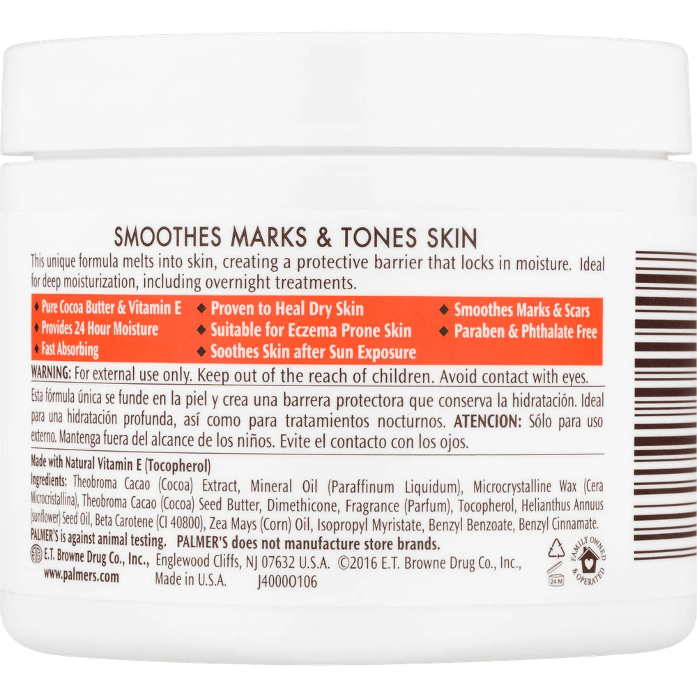 Palmer s Cocoa Butter Formula Solid Lotion with Vitamin E 3.5 oz. Moisturizes & 3.5 Oz (Pack of 12)