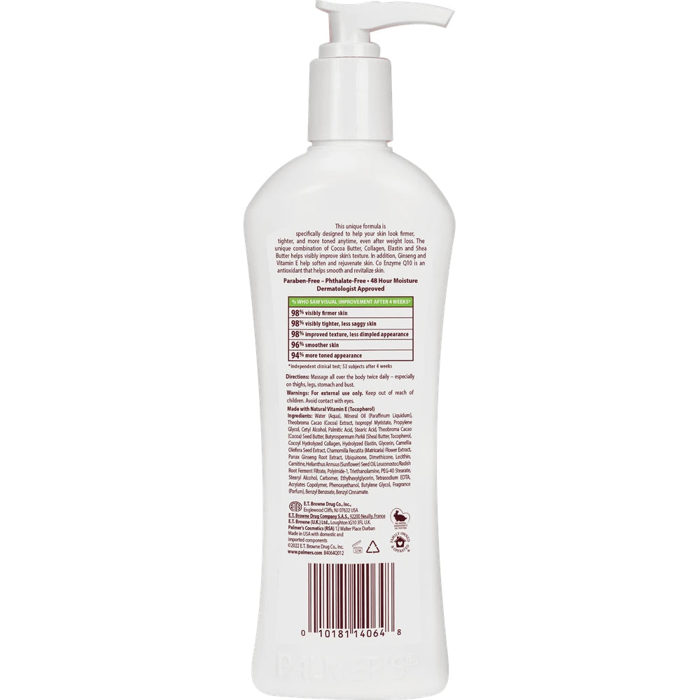 Palmer's Cocoa Butter Formula Firming Butter Lotion Pump Bottle - 10.6 10.6 Fl. Oz (Pack of 6)