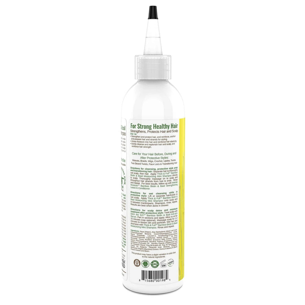 Taliah Waajid Protective Styles Moisturizing Mint Clarifying Adult Daily Shampoo 8 Fl. Oz (Pack of 6)
