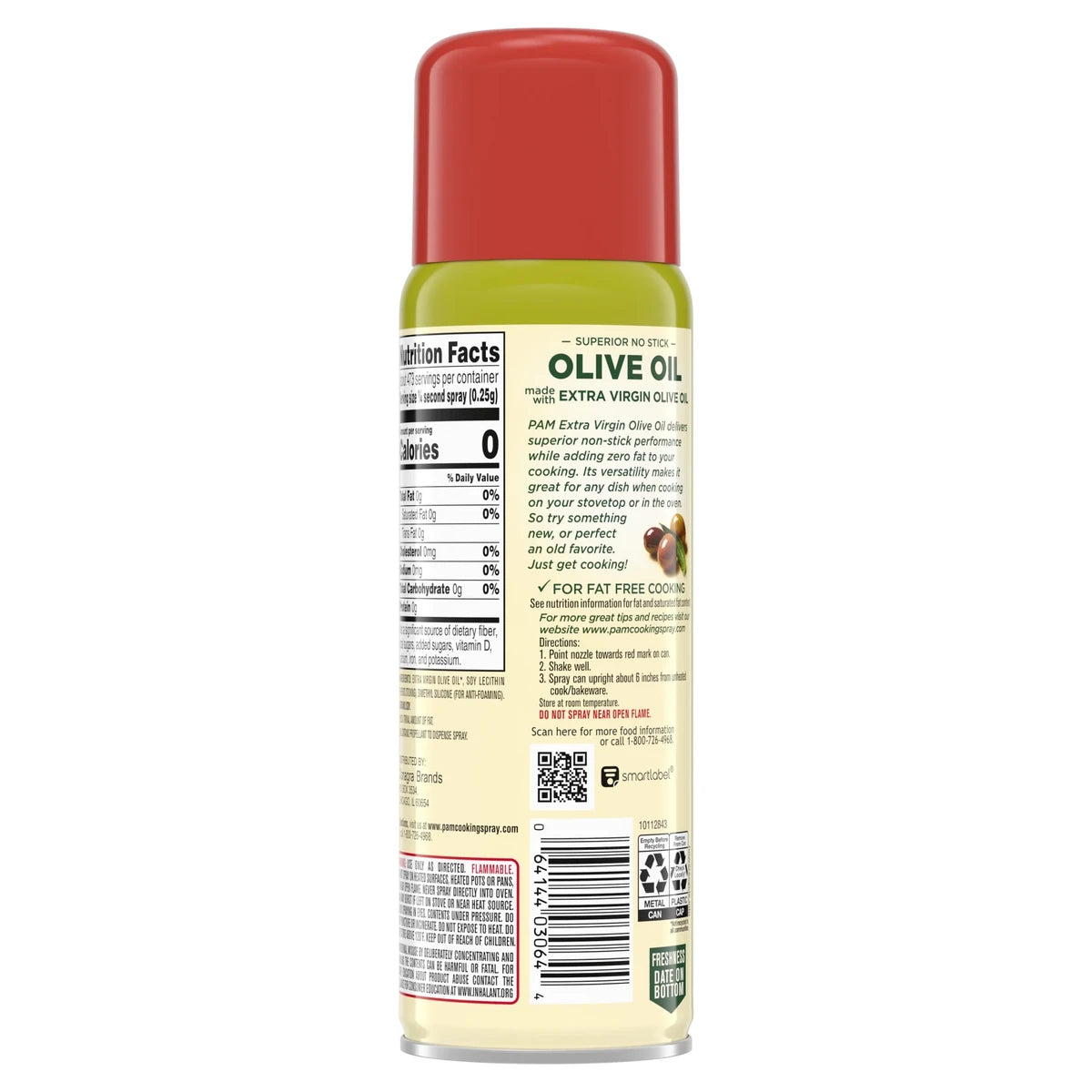 Pam Cooking Spray Olive Oil 5Oz (Pack of 12)