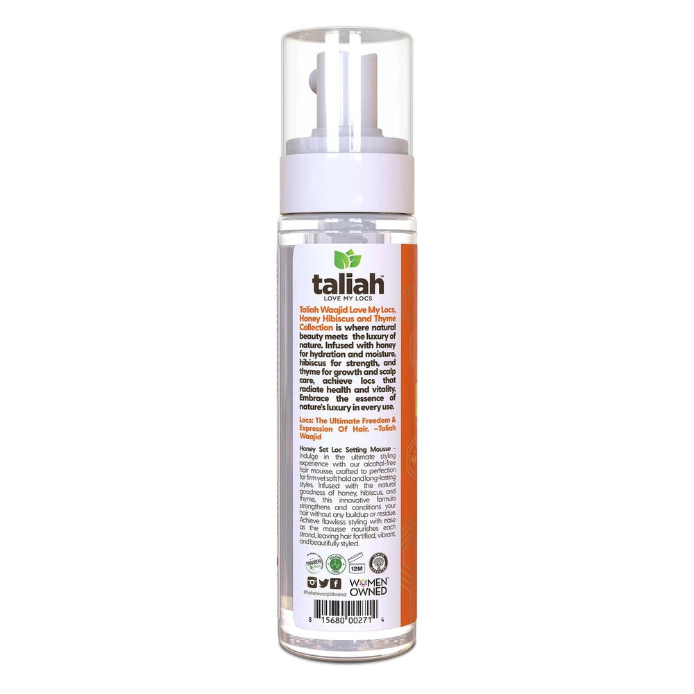 Taliah Waajid Love My Locs Honey Set Loc Setting Mousse - 8 oz 8 Fl. Oz (Pack of 6)