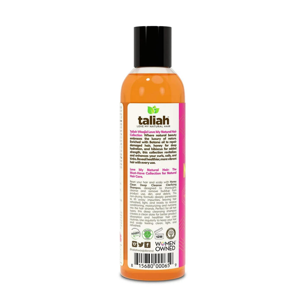 Taliah Waajid Love My Natural Hair Honey Clean Deep Cleanse Clarifying Shampoo 8 8 Fl. Oz (Pack of 6)