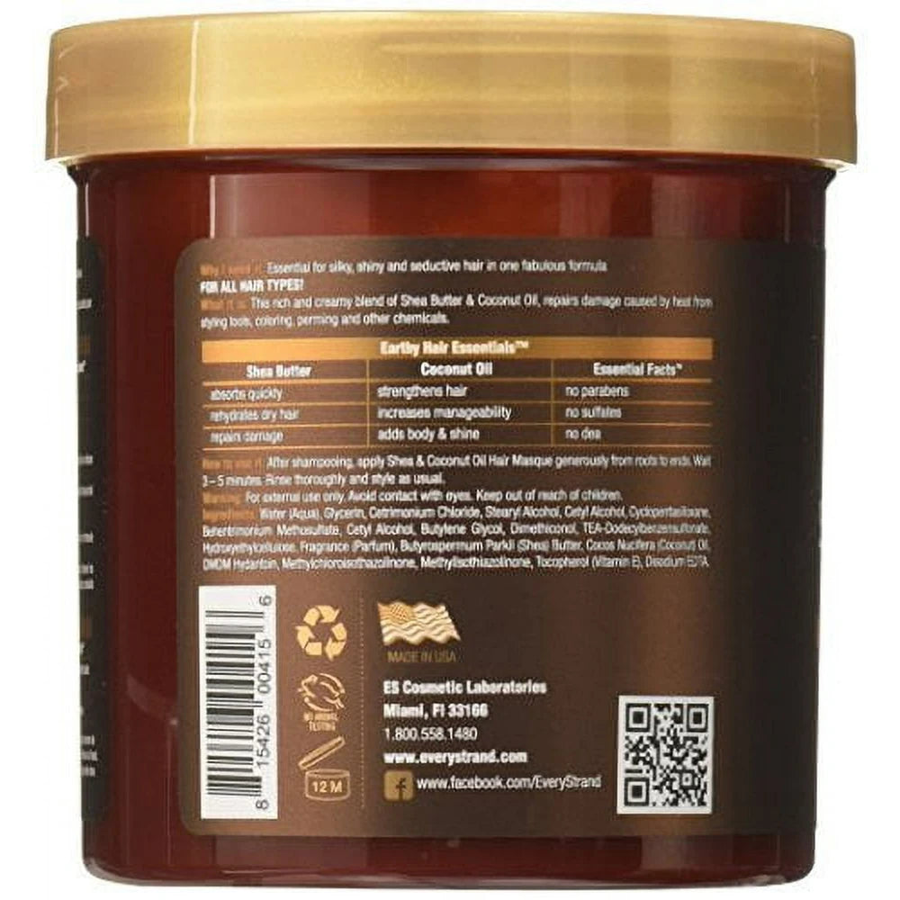 Every Strand Shea & Coconut Oil Deep Moisture Hair Masque 15 oz. All Hair Type 15 Oz (Pack of 6)
