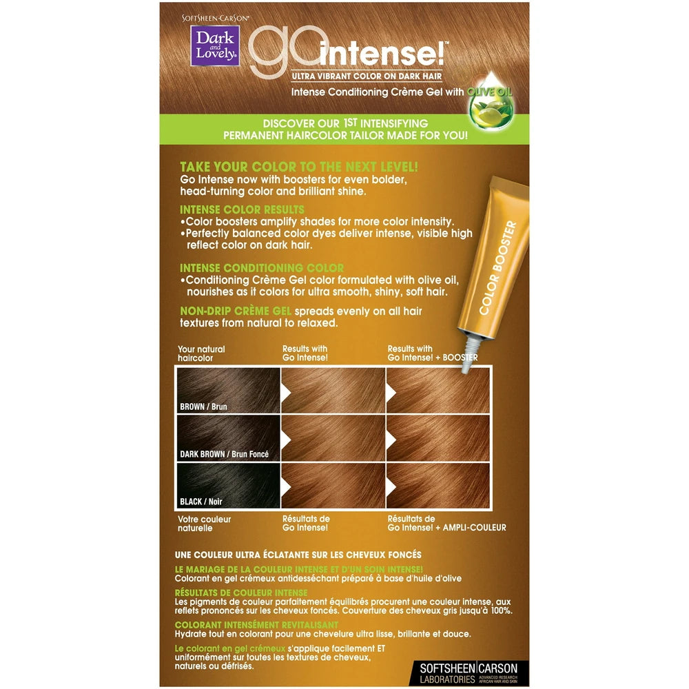 SoftSheen-Carson Dark and Lovely Go Intense Ultra Vibrant Hair Color on Dark Hai nan (Pack of 12)