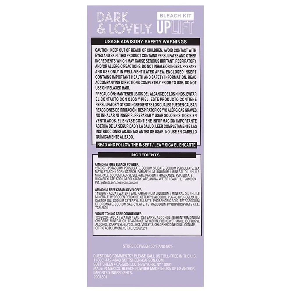 Dark and Lovely Uplift Hair Bleach Kit nan (Pack of 12)