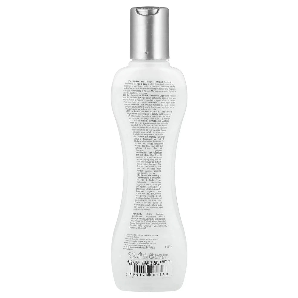 Biosilk - Silk Therapy Original Cure Soyeuse 5.64 Fl. Oz (Pack of 12)