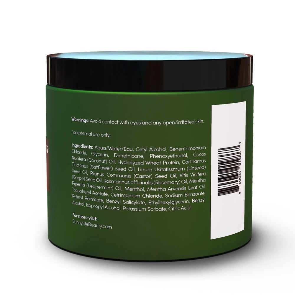 Sunny Isle Rosemary Mint Hair and Strong Roots Masque 16oz (Pack of 6)