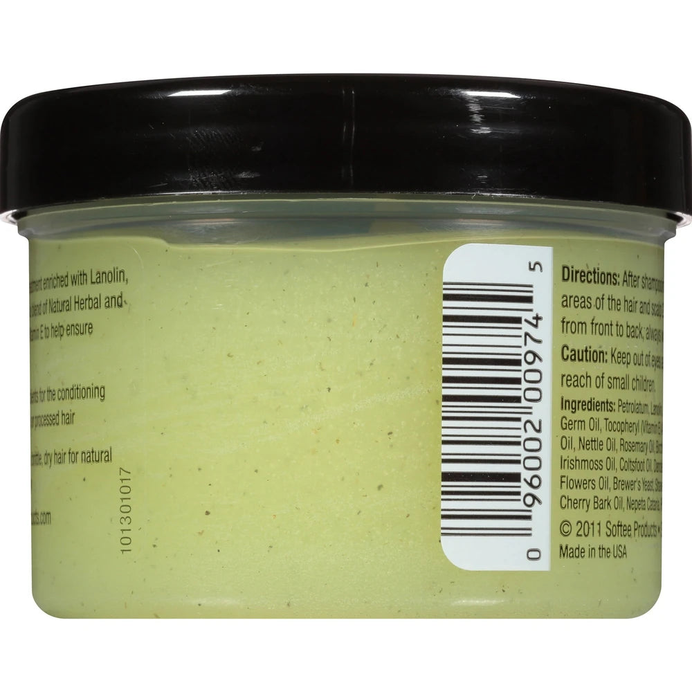 Softee Indian Hemp Hair & Scalp Treatment 3 Oz. Jar (Pack of 6)