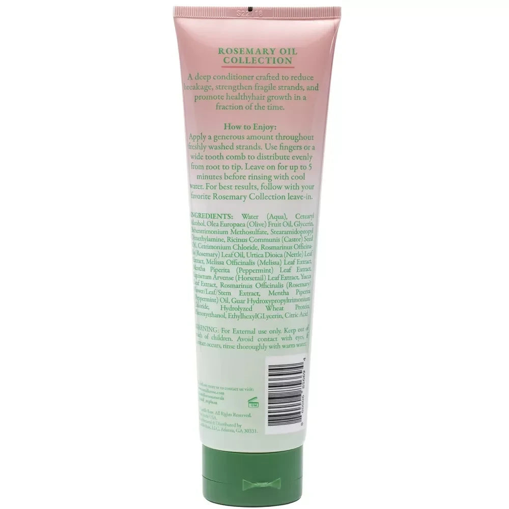 Camille Rose Rosemary Oil 5-Minute Strengthening Nourish & Invigorate Hair Mask with Rosemary Oil & Mango Butter 8 Oz (Pack of 6)