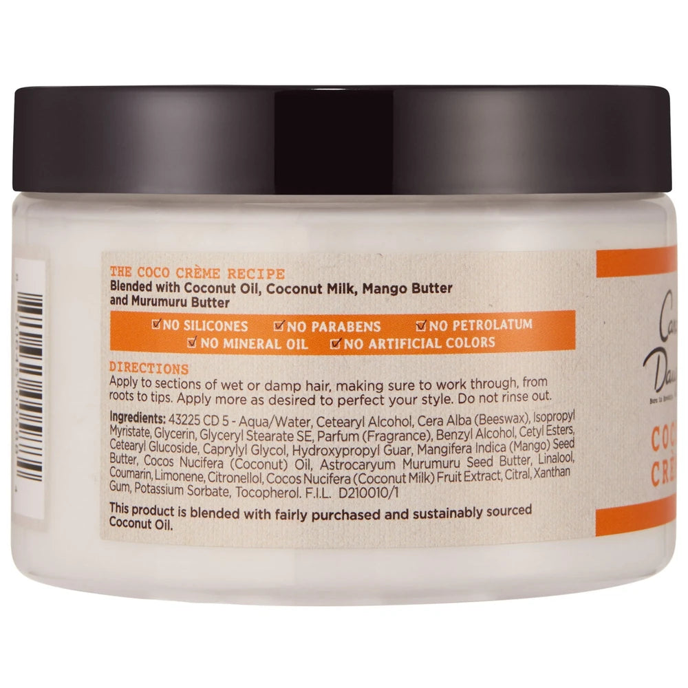 Carol's Daughter Nourishing Moisturizing Hair Styling Cream, for Dry Hair, with Coconut Oil, 12 Oz (Pack of 6)