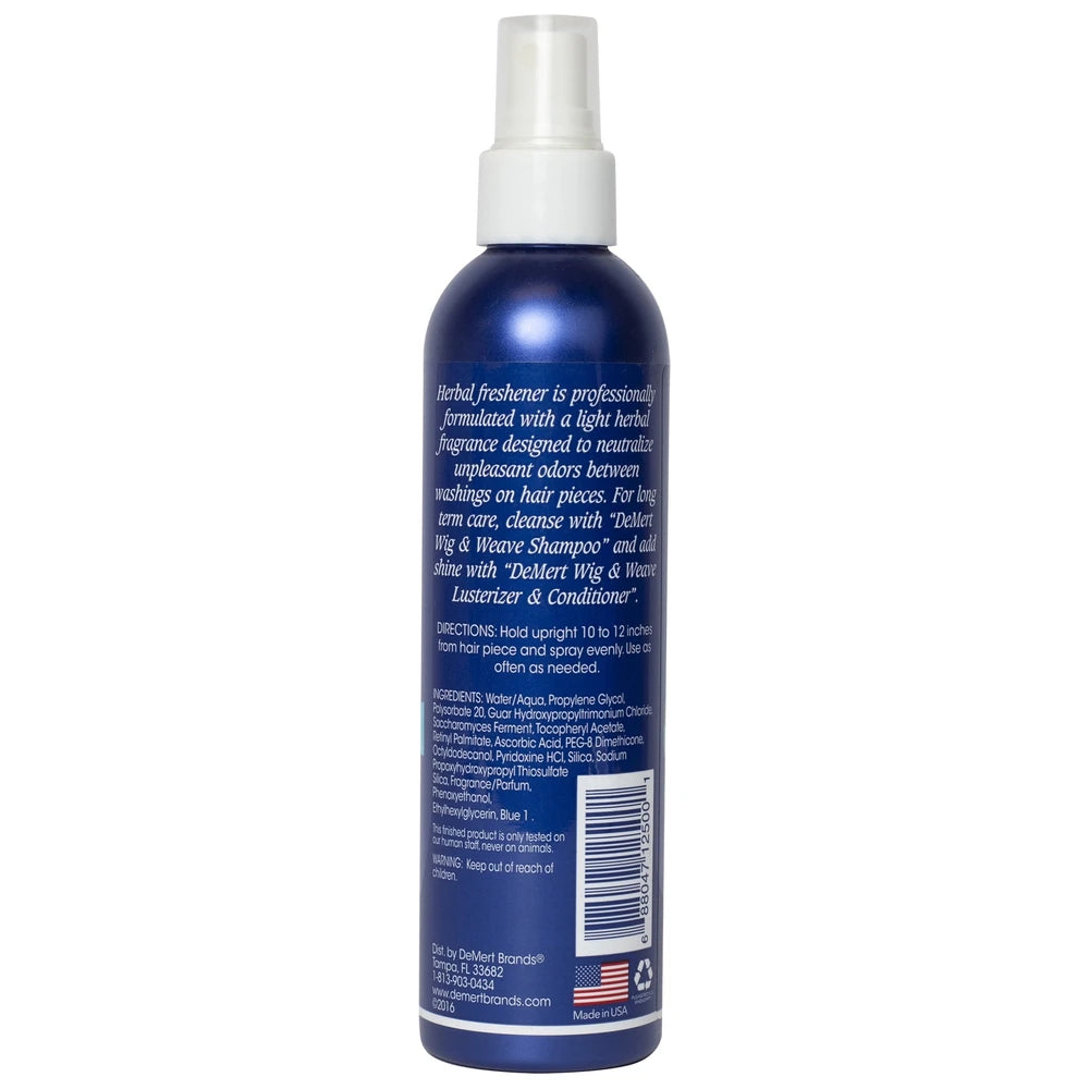 Wig & Weave Herbal Freshener for Natural and Synthetic Hair Wig Antibacterial 8. Oz (Pack of 6)