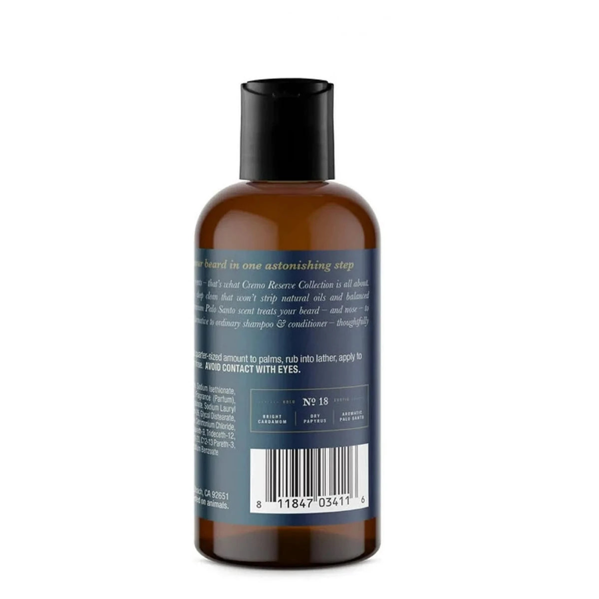 Cremo Palo Santo 2 in 1 Beard Wash and Softener 6Oz (Pack of 12)