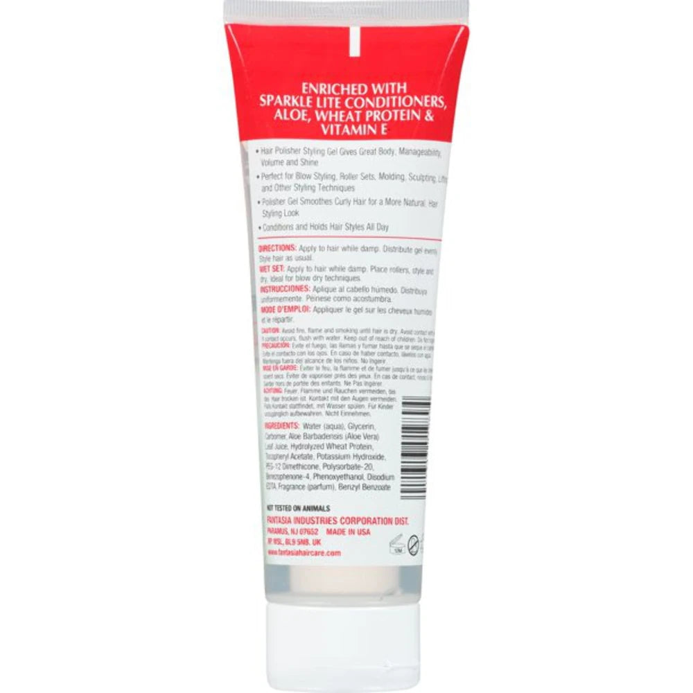 Fantasia Hair Styling Gel, Ounce 8.7 Oz (Pack of 12)