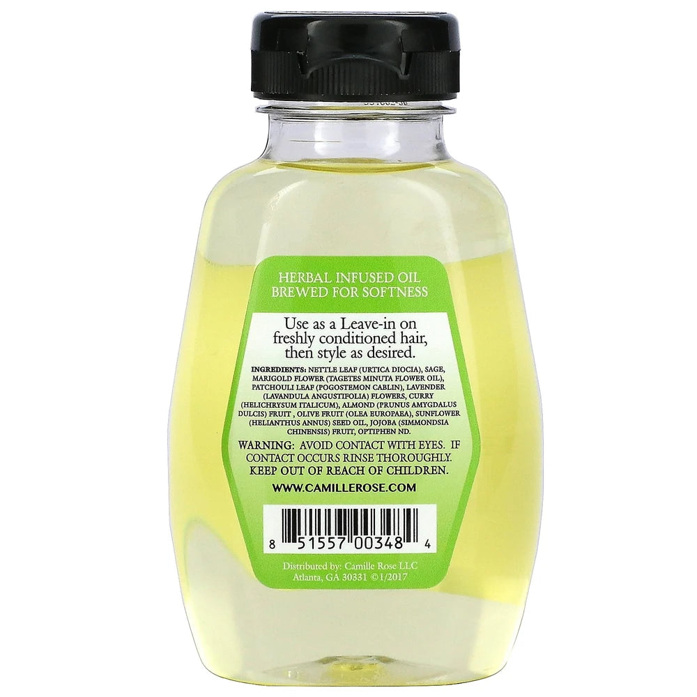 Camille Rose Naturals Herbal Tea Seal and Softening Leave-In Hair Conditioner 9. Oz (Pack of 6)
