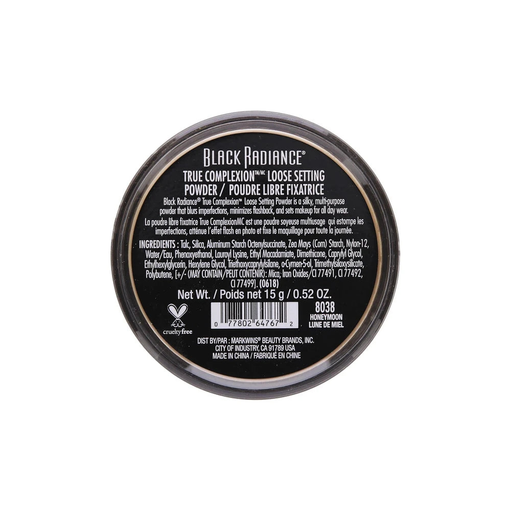 Black Radiance True Complexion Loose Setting Powder - Makeup Finishing Powder - 0.70oz (Pack of 48)