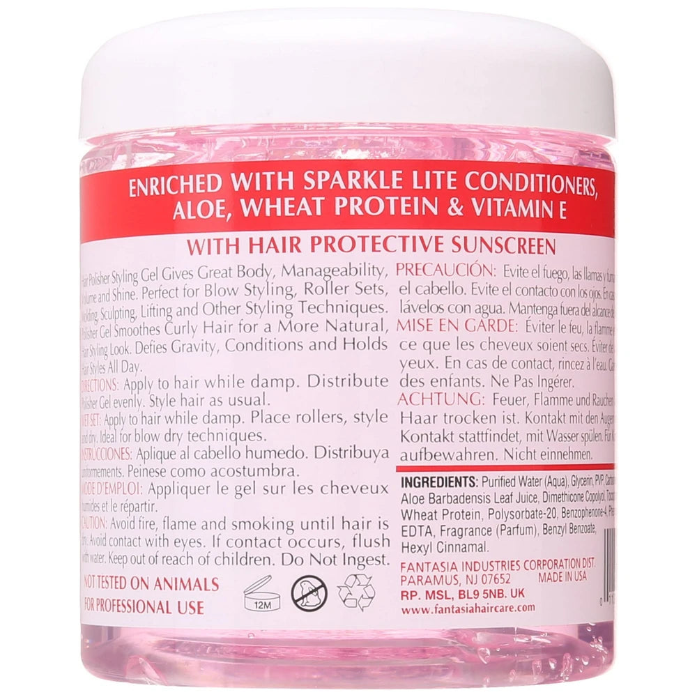 Fantasia Polisher Gel Ounce (0011313020111) Pink 16 Oz (Pack of 12)