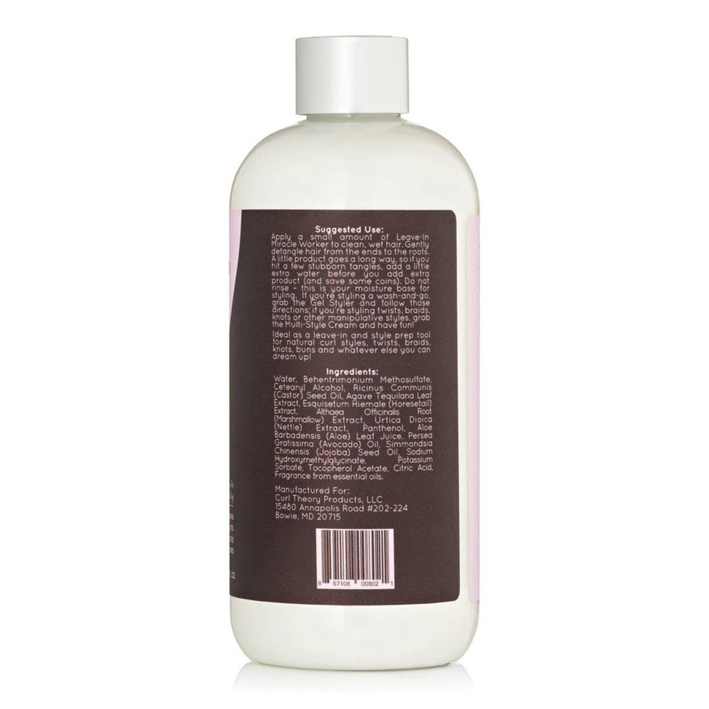 Curl Theory Leave-In Miracle Worker - 12 Fl. Oz (Pack of 6)