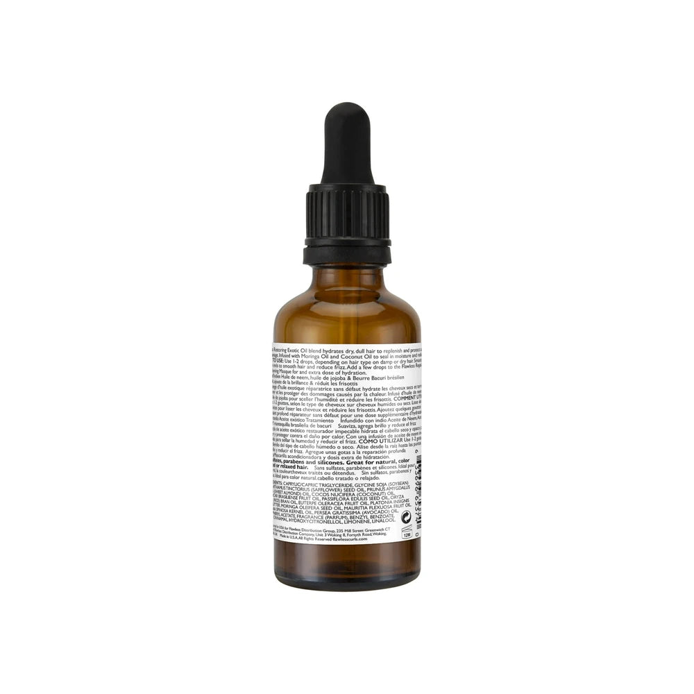 Flawless by Gabrielle Union Restoring Exotic Oil Treatment for Natural Curly & Coily Hair, 1.7 Fl. Oz (Pack of 6)