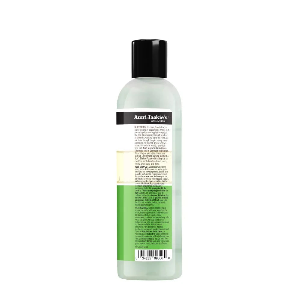 Aunt Jackie s Curls & Coils Quench! Moisture Intensive Leave-In Conditioner 8. Oz (Pack of 12)