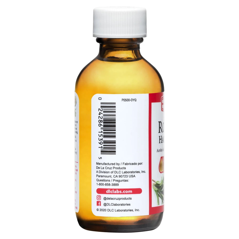 DLC De La Cruz Rosemary Hair & Skin Oil Revitalizing Moisturizer for Adults & T 2. Oz (Pack of 12)