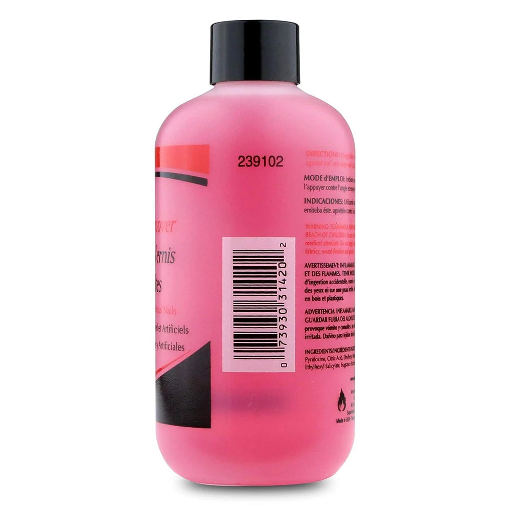 Super Nail Non-Abrasive Polish Remover 8 oz (Pack of 24)