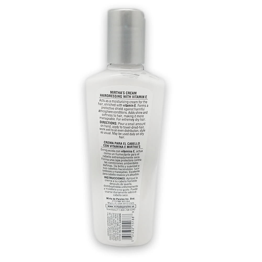 Mirta De Perales Hairdressing Leave-In Cream with Vitamin E. For Extremely Dry o 8 Oz (Pack of 36)