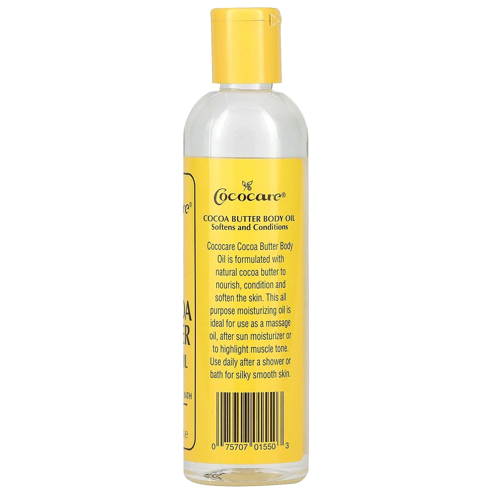 Cococare Cocoa Butter Body Oil, Fluid Ounce (Pack of 24) 8.5. Oz