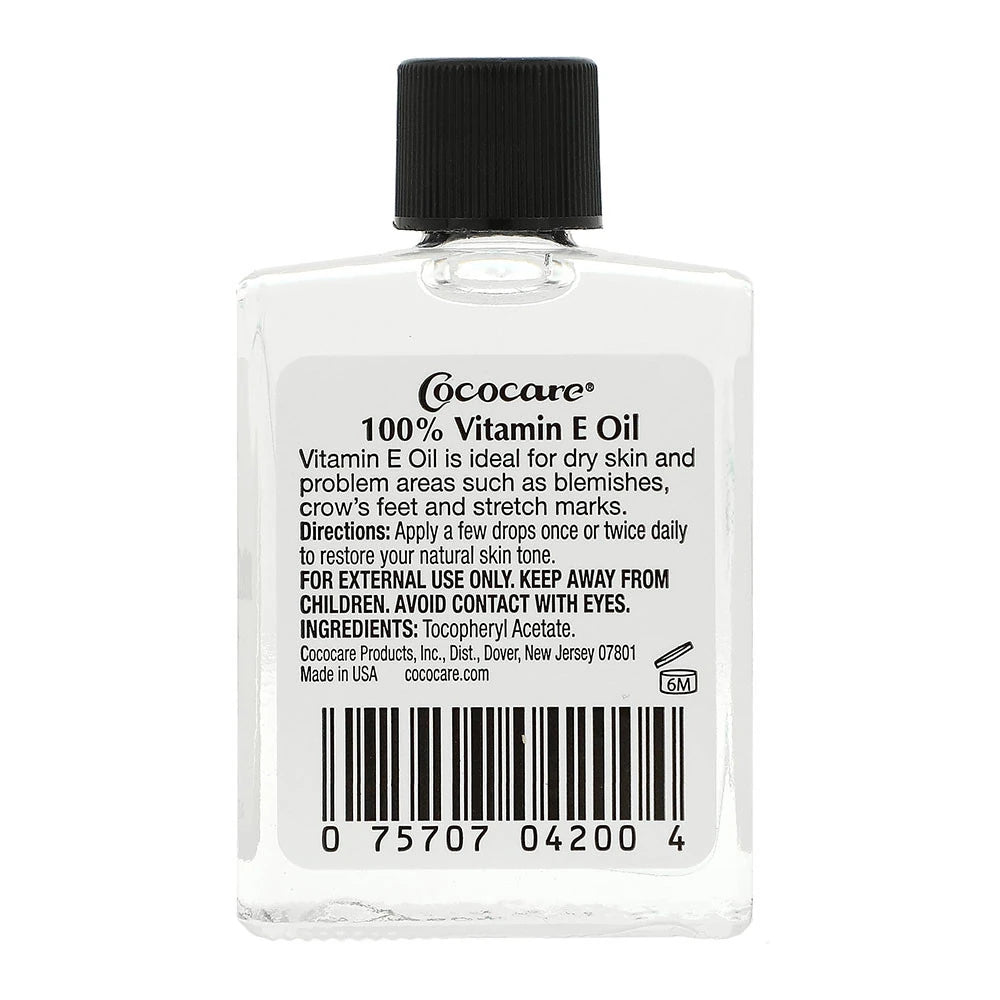 Cococare 100% Vitamin E Oil 1 fl oz (30 ml) (Pack of 12)