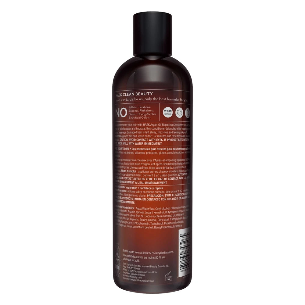 Hask Argan Oil shampoo & conditioner set 12oz (Pack of 4)