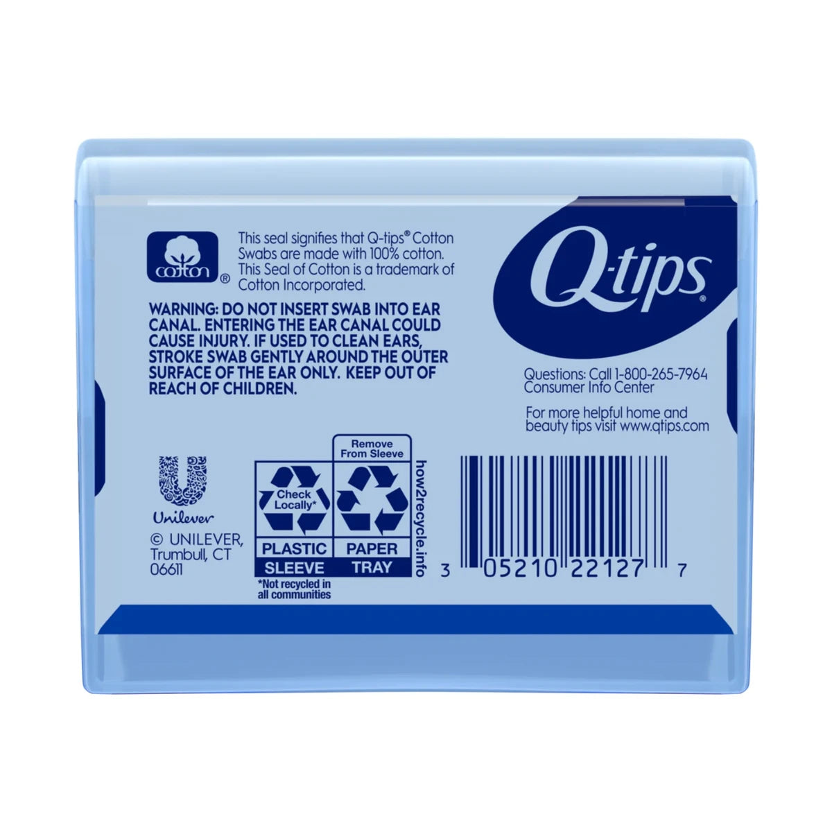 Q-Tips Cotton Swabs Purse Pack For Makeup Application 30Ea 1.12oz (Pack of 36)