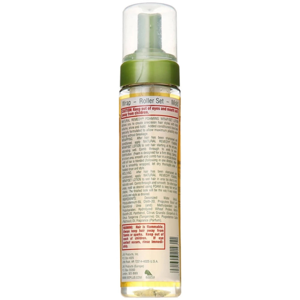 Isoplus Natural Remedy Tea Tree Foaming Wrap/Set Lotion 8.5 oz (Pack of 12)