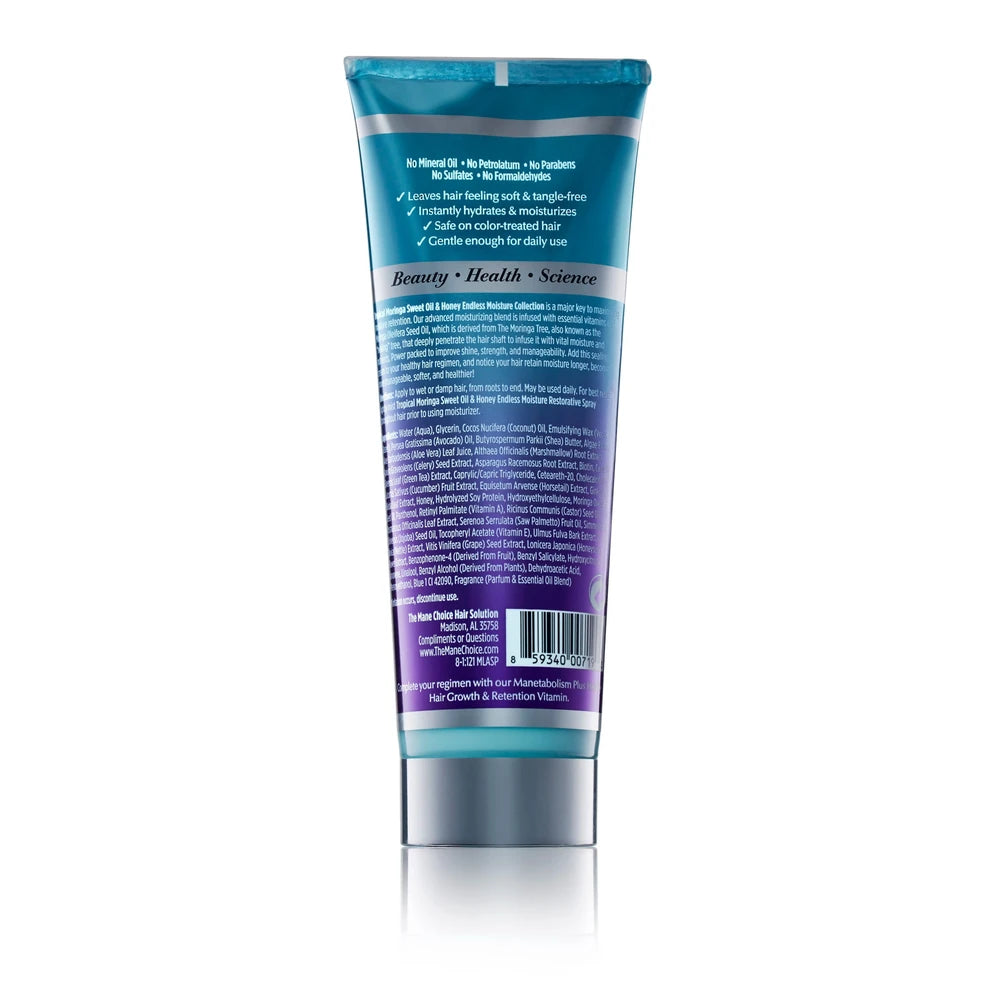 The Mane Choice Daily Moisturizer & Sealing Cream Tropical Moringa Oil & Honey - 8. Oz (Pack of 6)