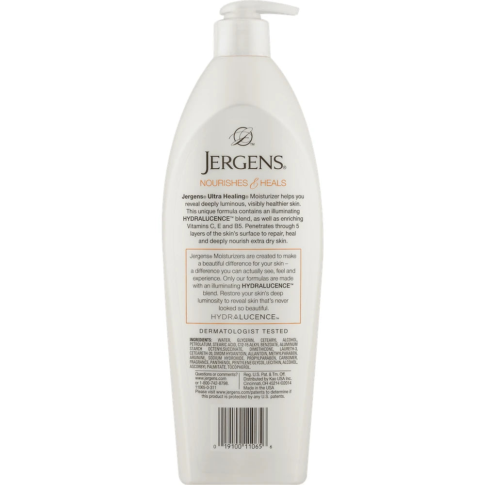 Jergens Ultra Healing Extra Dry Skin Moisturizer 26.5 oz (Pack of 6)
