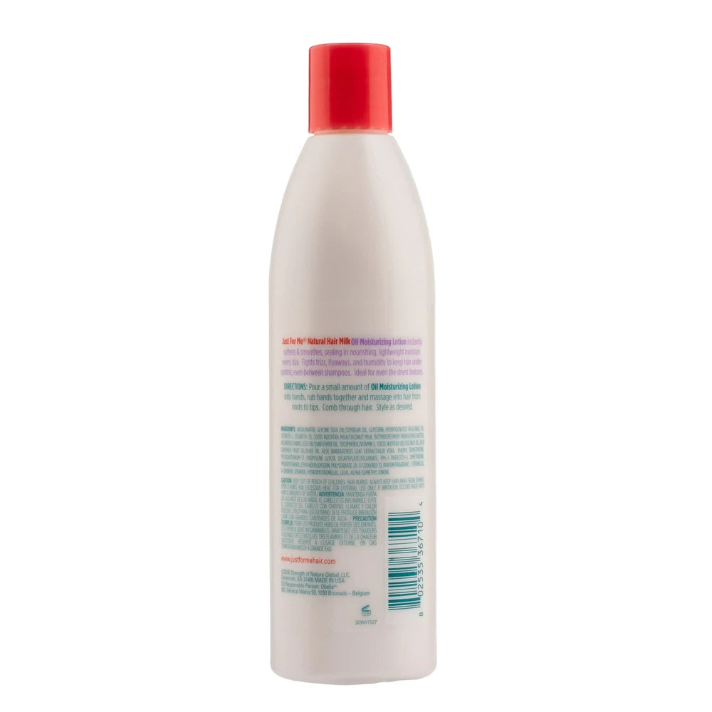 Just For Me Oil Moisturizing Hair Milk 10 fl oz. All Hair Types (Pack of 6)