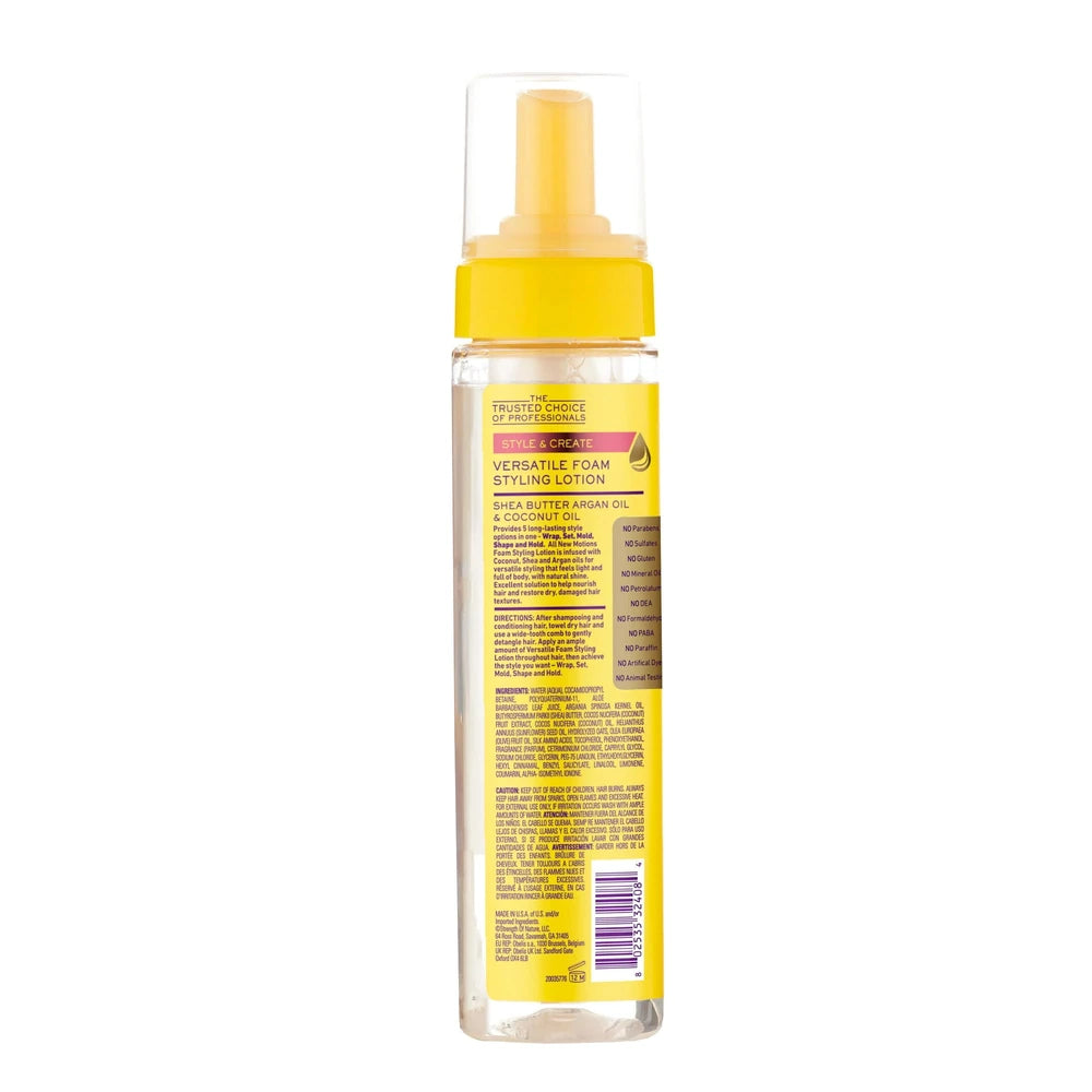 Motions Style & Create Versatile Foam Styling Lotion 8.5 fl. oz. Pump Moisturiz (Pack of 6)