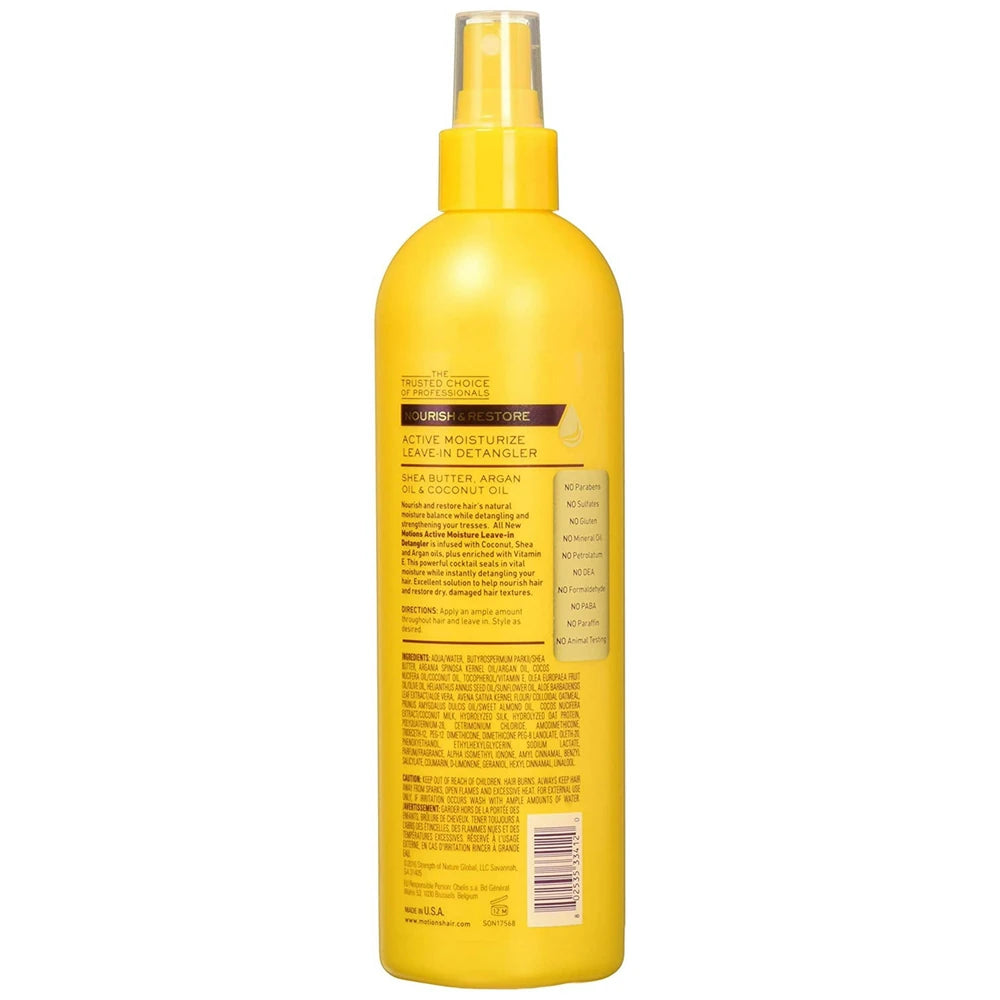Motions Nourish & Restore Active Moisture Leave In Detangler 12 oz (Pack of 6)