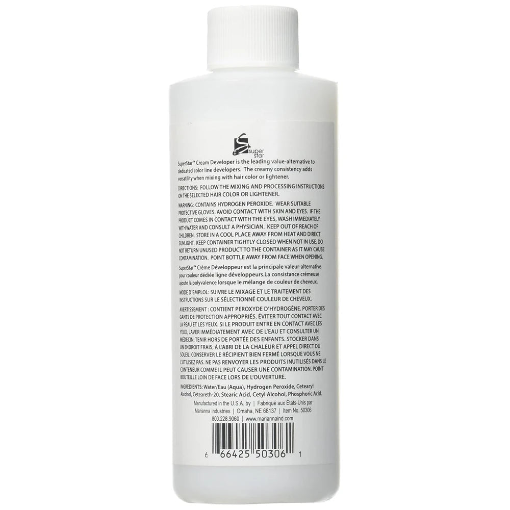 Superstar 30 Volume Cream Peroxide Developer 4 oz (Pack of 36)