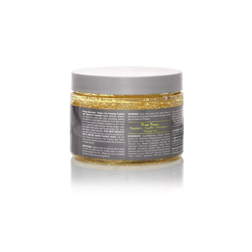 Design Essentials Almond Avocado Curl Custard 12 oz - (Pack of 12)