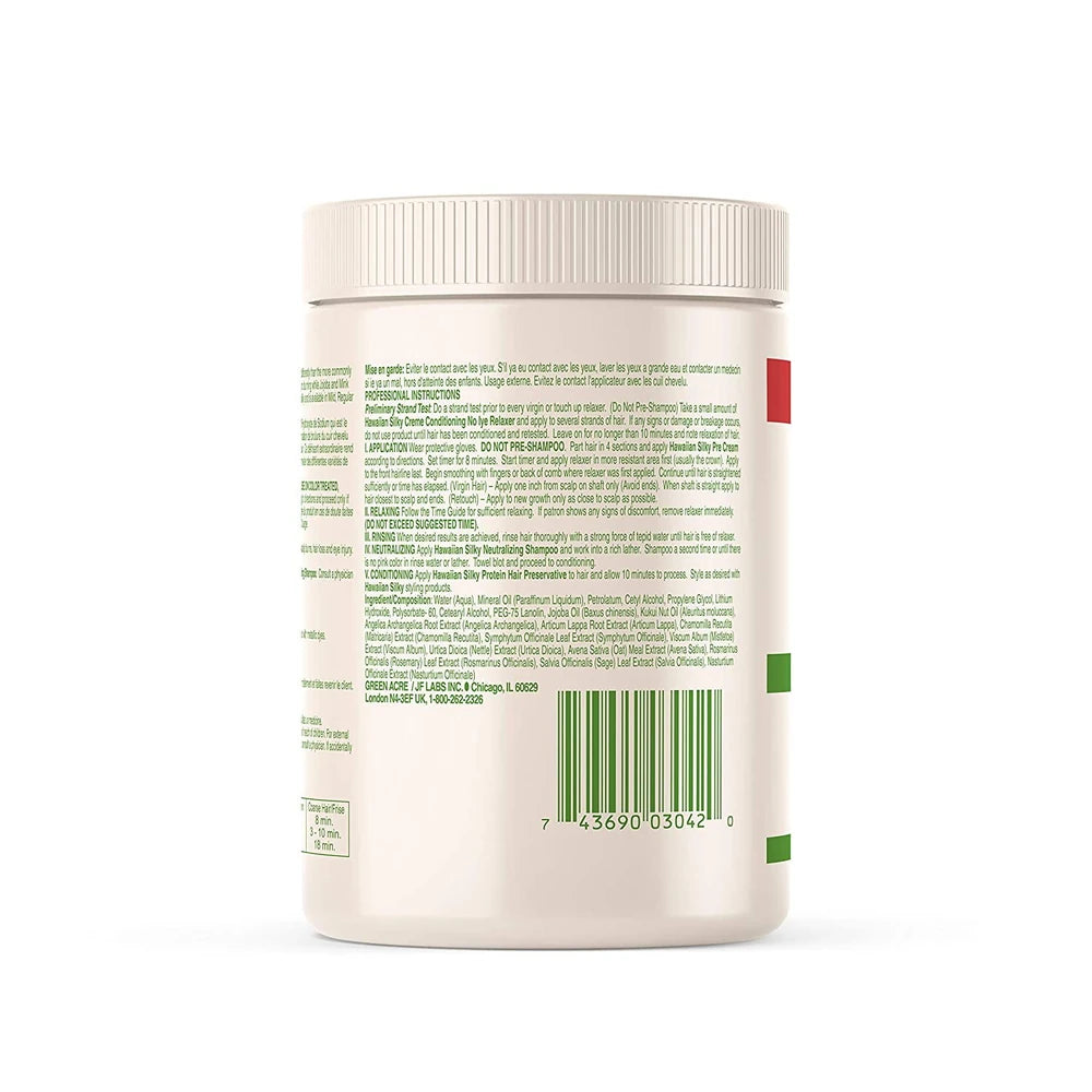 Hawaiian Silky - Can t Touch It Creme Conditioning No Lye Relaxer SUPER 20 Oz (Pack of 12)