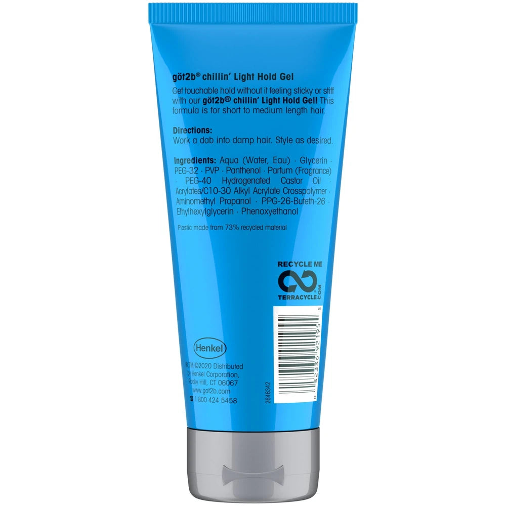 Got2b Chillin Light Hold Gel 6 Oz (Pack of 6)